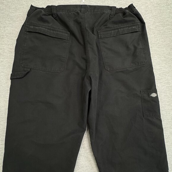 Dickies Mens Sz XL Black Fully Line Work Pants Tactical Utility Storm Carpenter - Picture 4 of 16